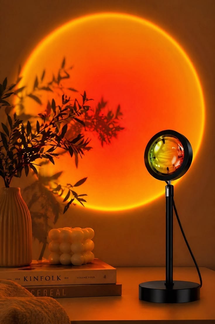 Sunset projection lamp